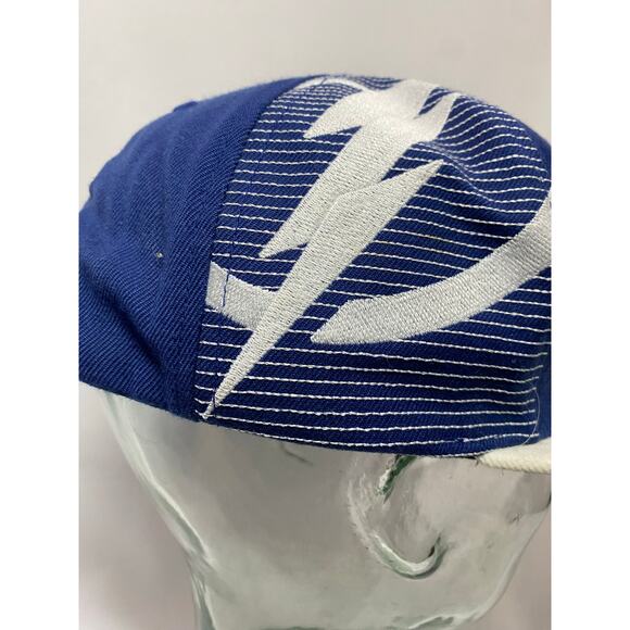 Tampa Bay Lightning Mitchell & Ness Pro Crown Fit Snapback Hat Cap - Picture 3 of 9